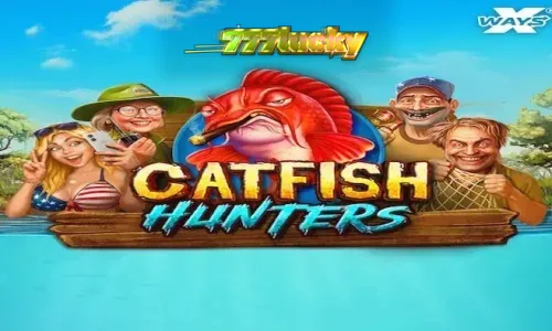 Tampilan visual slot Catfish Hunters dengan tema perairan Mississippi yang mendalam dan penuh simbol unik.